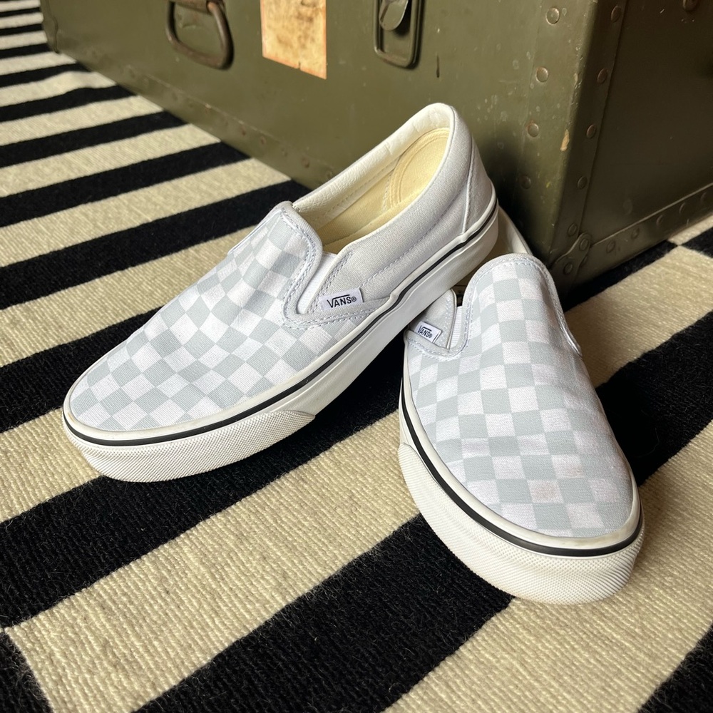 Vans Checkerboard Slip Ons